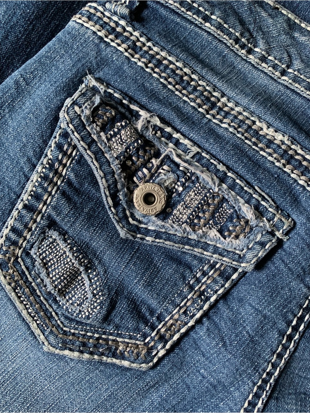 Low Rise Bootcut Jeans - Picture 4 of 6